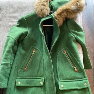 JCREW Chateau parka in Italian stadium-cloth wool